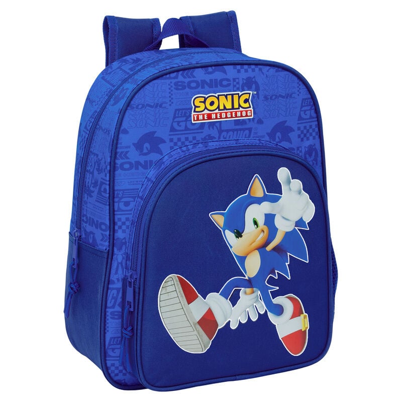 Safta Mochila Sonic the Hedgehog 34cm Adaptável