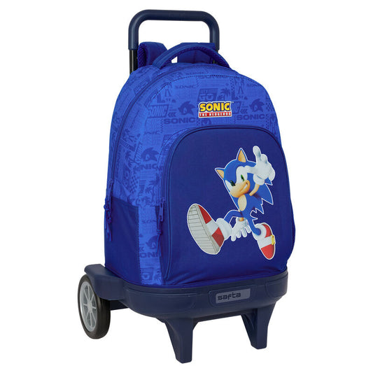 Safta Compact Evolution Sonic the Hedgehog 45cm Trolley Backpack