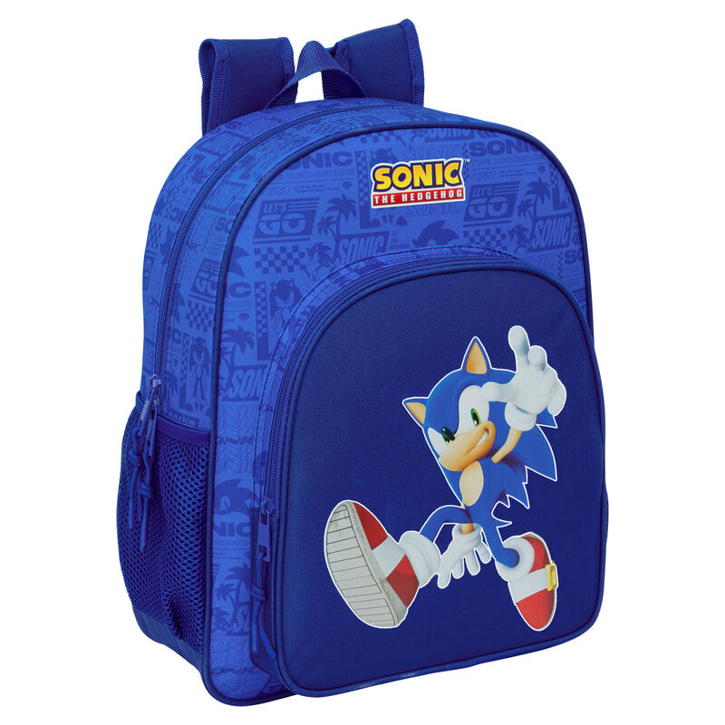 Safta Mochila Sonic the Hedgehog 38cm Adaptável