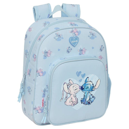 Safta Mochila Stitch Disney 34cm Adaptável
