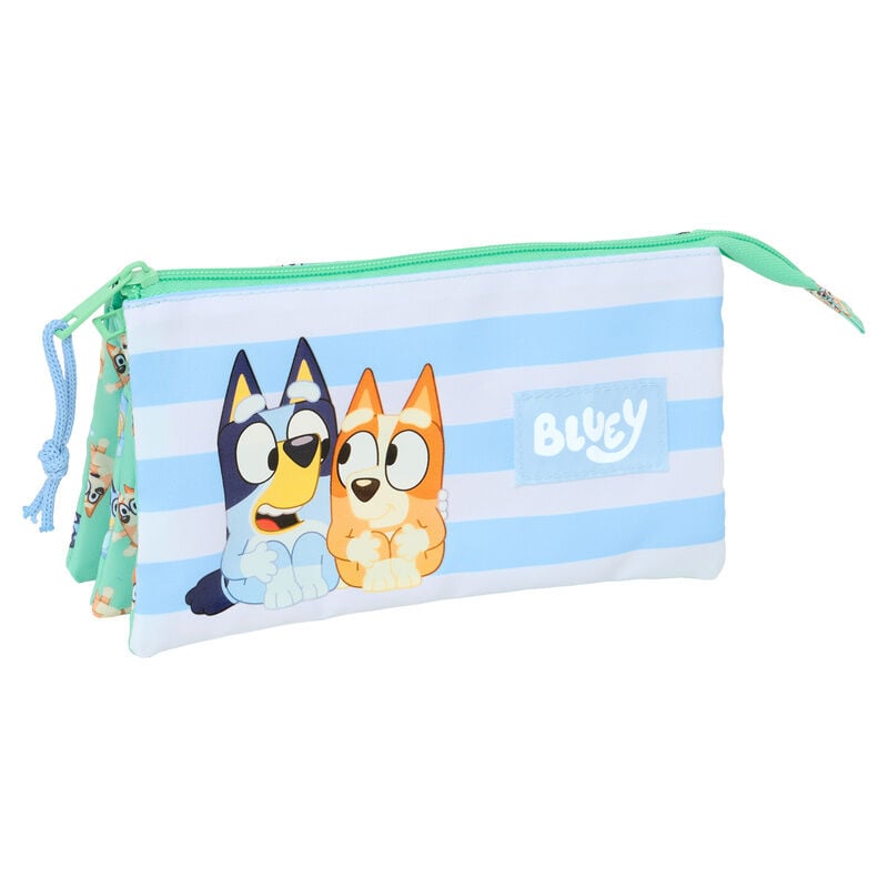 Safta Estojo Multiusos Sisters Bluey Triplo