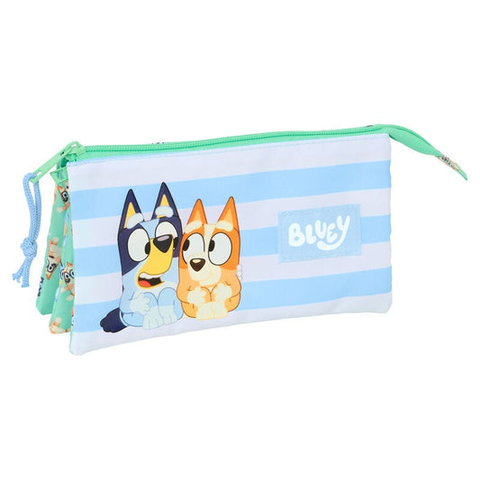 Safta Estojo Multiusos Sisters Bluey Triplo