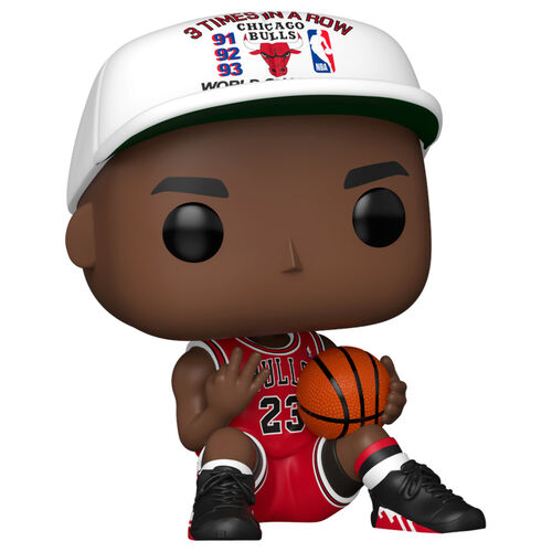 Funko POP! Baloncesto NBA Chicago Bulls Michael Jordan (3 veces seguidas) #222