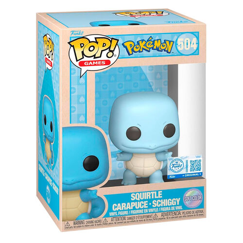 Funko Pop! Pokémon Squirtle #504 (Exclusive)