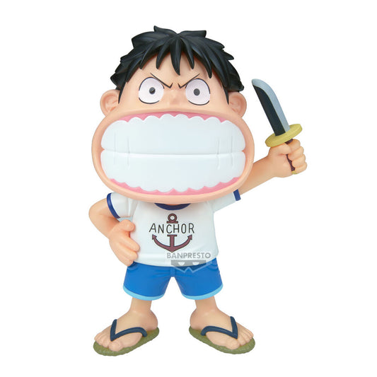 Banpresto Figura Monkey D Luffy Big Sofvimates One Piece 15cm