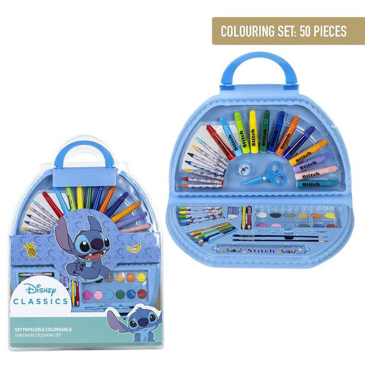 Cerdá Set Papeleria Stitch Disney 50pzs