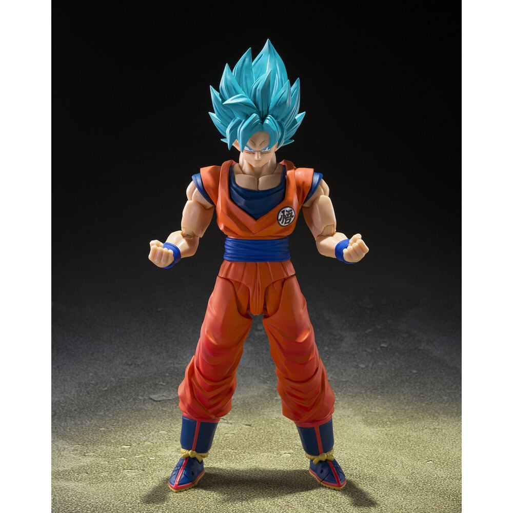 Tamashii Nations Figura S.H.Figuarts Super Saiyan God Super Saiyan Son Goku Blue Power Transcending Limits Dragon Ball Super 14,5cm