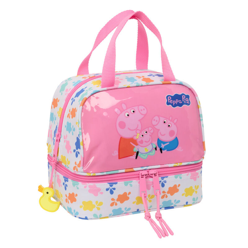 Safta Saco Lancheira Térmica Baby Pig Peppa Pig Termo