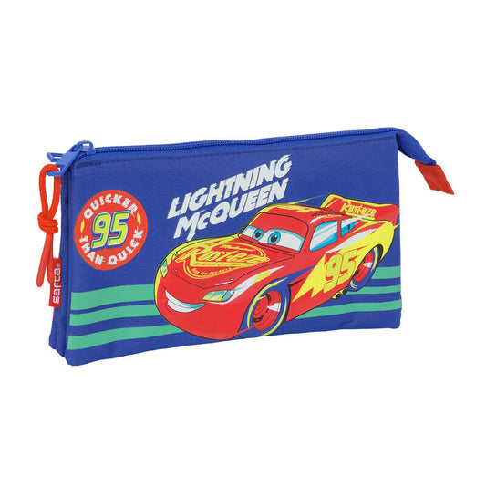 Safta Disney Pixar Cars Triple Multi-Purpose Pencil Case