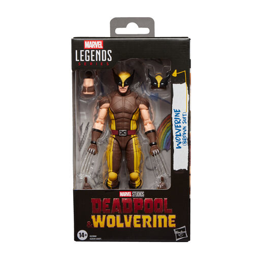 Hasbro Figura Wolverine Brown Suit Deadpool & Wolverine Marvel Legends Series 15cm