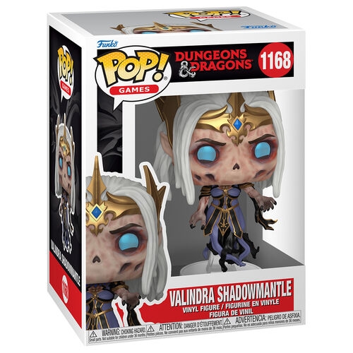 Funko POP! Games Dungeons & Dragons Valindra Shadowmantle #1168