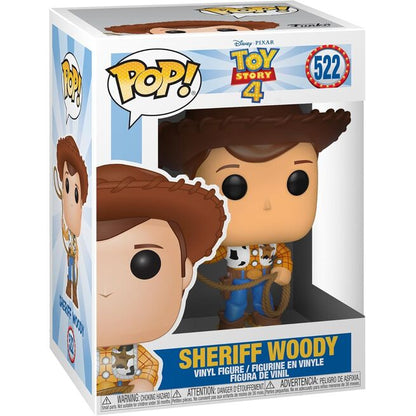 Funko POP! Disney Pixar Toy Story 4 Sheriff Woody #522