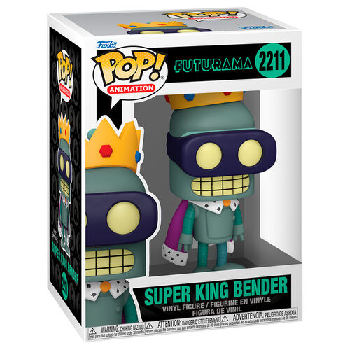 Funko POP! Animation Futurama Super King Bender #2211