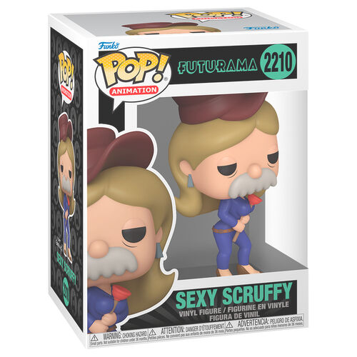 Funko POP! Animation Futurama Sexy Scruffy #2210