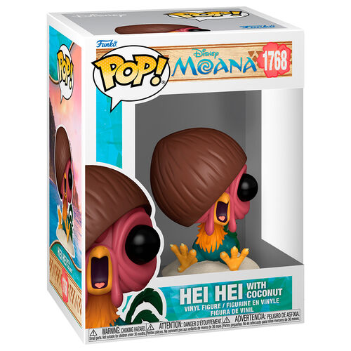 Funko POP! Disney Moana Hei Hei with Coconut #1768