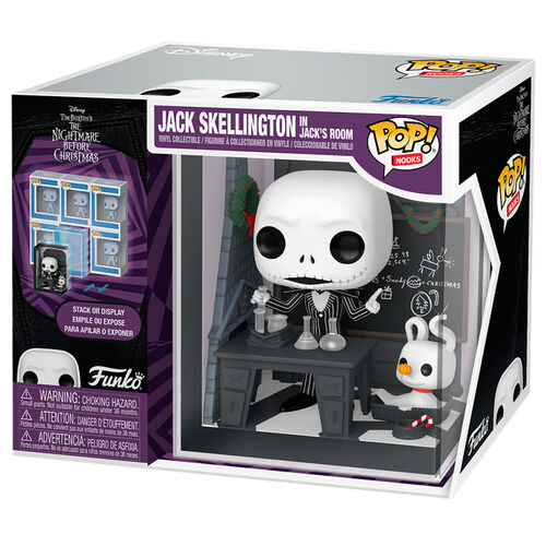 Funko POP! Nooks Disney The Nightmare Before Christmas Jack Skellington in Jack's Room