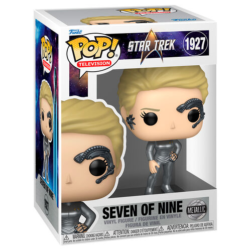 Funko POP! Television Star Trek Seven of Nine #1927 (Metallic)