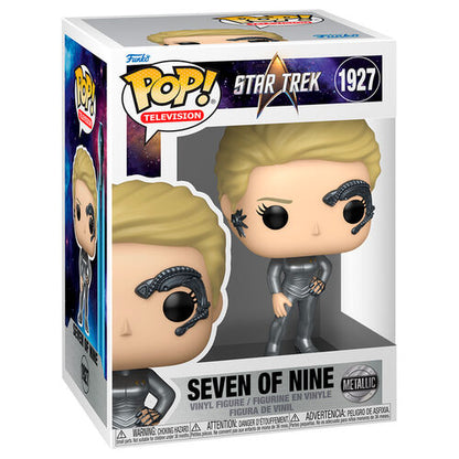 Funko POP! Television Star Trek Seven of Nine #1927 (Metallic)