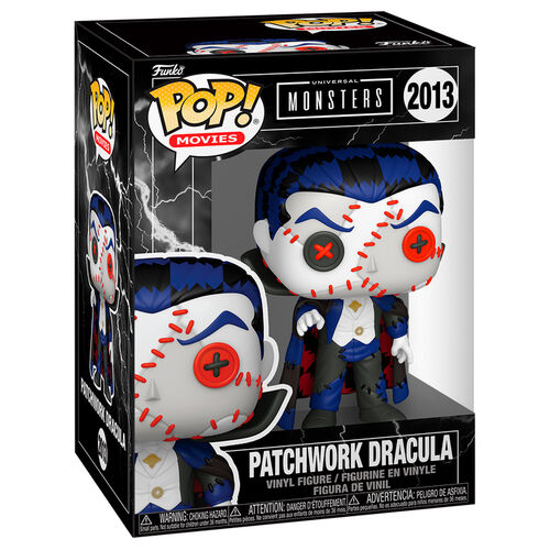 * PRÉ-RESERVA * Funko POP! Movies Universal Monsters Patchwork Dracula #2013