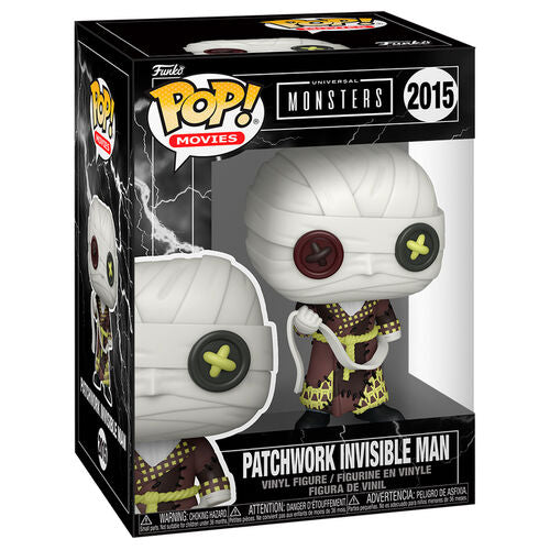 * PRÉ-RESERVA * Funko POP! Movies Universal Monsters Patchwork Invisible Man #2015