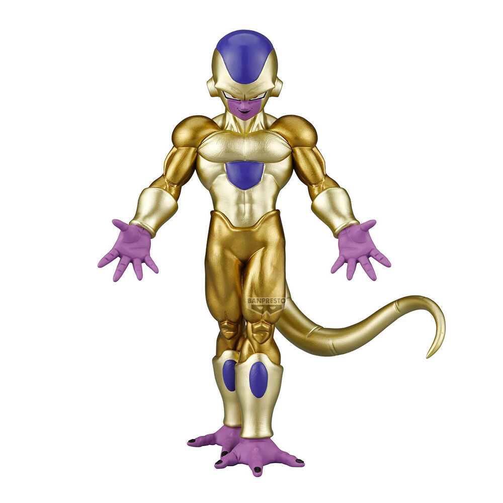 Banpresto Figura Golden Frieza Solid Edge Works Dragon Ball Super 17cm