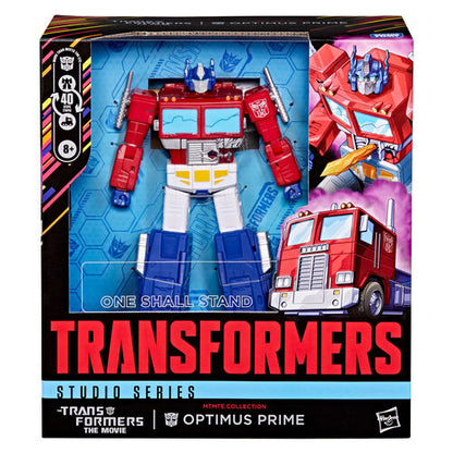 Hasbro Figura Optimus Prime One Shall Stand Studio Series Transformers The Movie 18cm
