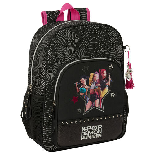 Safta Mochila Energy Kpop Demon Hunters 42cm adaptável