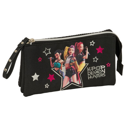 Safta Estojo Porta-tudo Energy Kpop Demon Hunters triplo