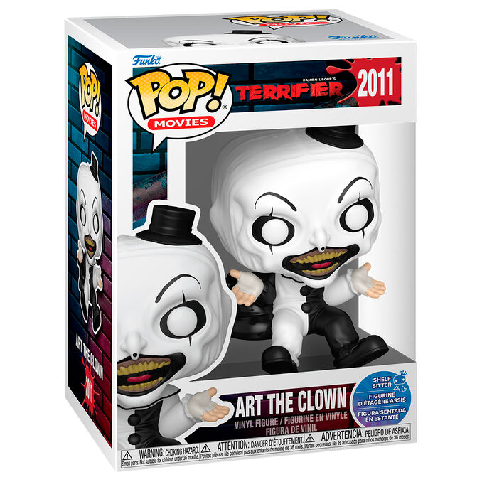 Funko POP! Movies Terrifier Art the Clown (Shelf Sitter) #2011