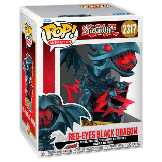 * PRÉ-RESERVA * Funko POP! Premium Animation Yu-Gi-Oh! Red-Eyes Black Dragon #2317