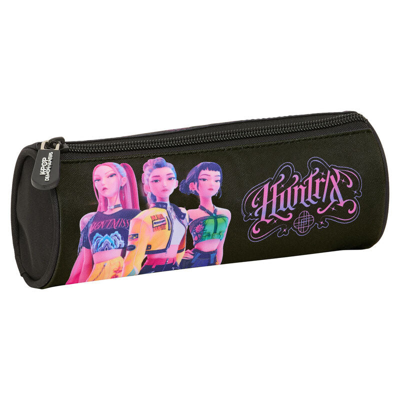 Safta Estojo Porta-tudo redondo Negra Kpop Demon Hunters