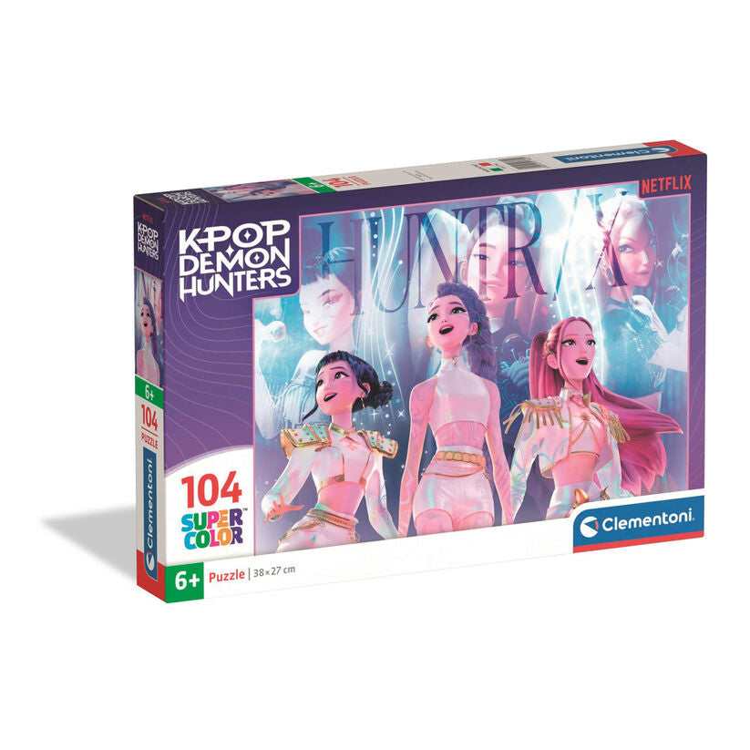 Clementoni Puzzle Kpop Demon Hunters 104 peças
