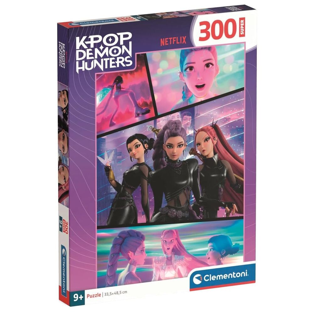 Clementoni Puzzle Super Kpop Demon Hunters 300 peças