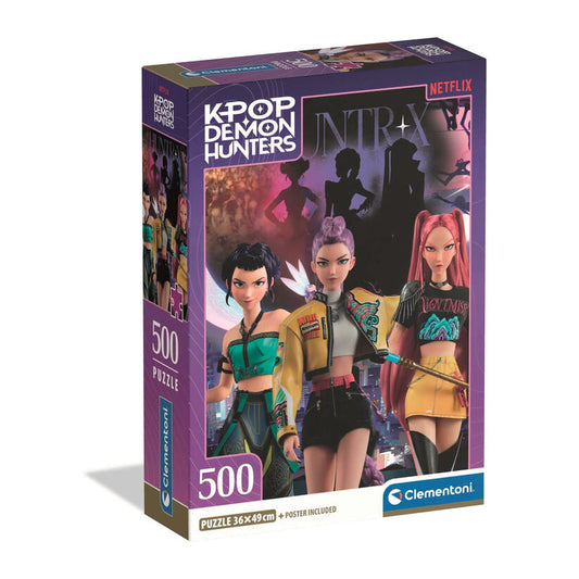 Clementoni Puzzle Kpop Demon Hunters 500peças