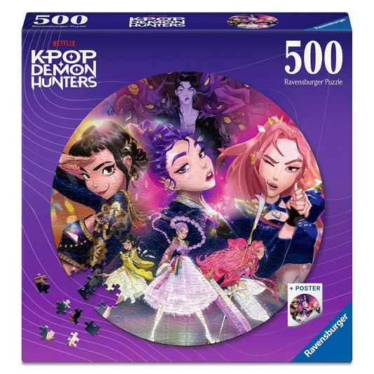 Ravensburger Puzzle K-Pop Demon Hunters 500 peças