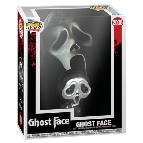 * PRÉ-RESERVA * Funko POP! VHS Cover Movies Ghost Face Ghost Face #2036 (Metallic)