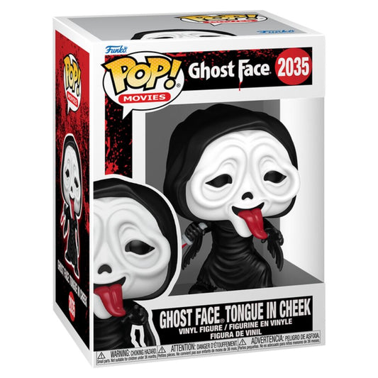 * PRÉ-RESERVA * Funko POP! Movies Ghost Face Ghost Face Tongue in Cheek #2035