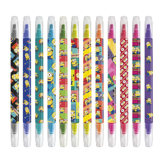 Erik Blister 12 Minions Erasable Markers