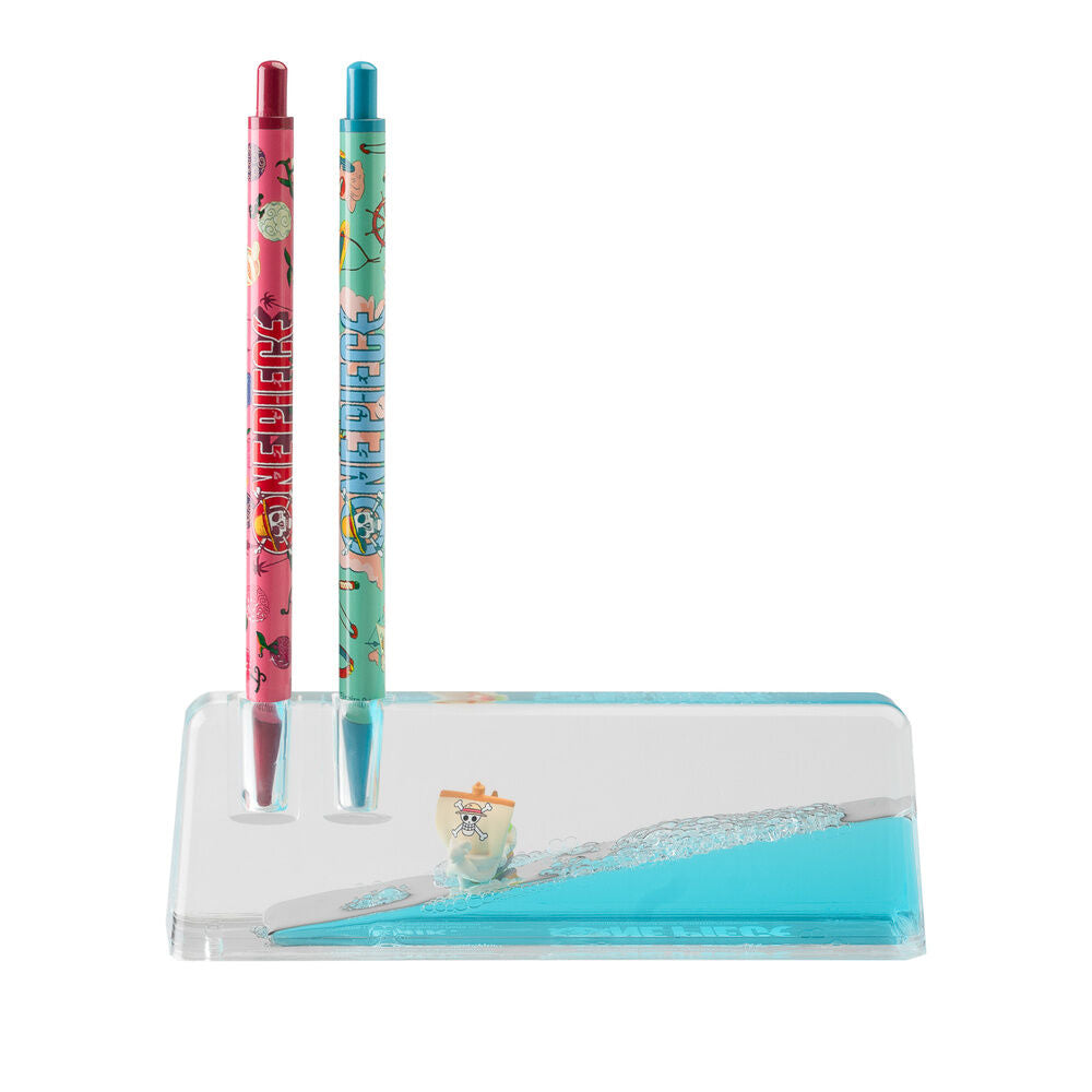 Erik Base acrilica + lapiz y Caneta Going Merry One Piece