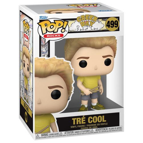 * PRÉ-RESERVA * Funko POP! Rocks Green Day Tré Cool #499