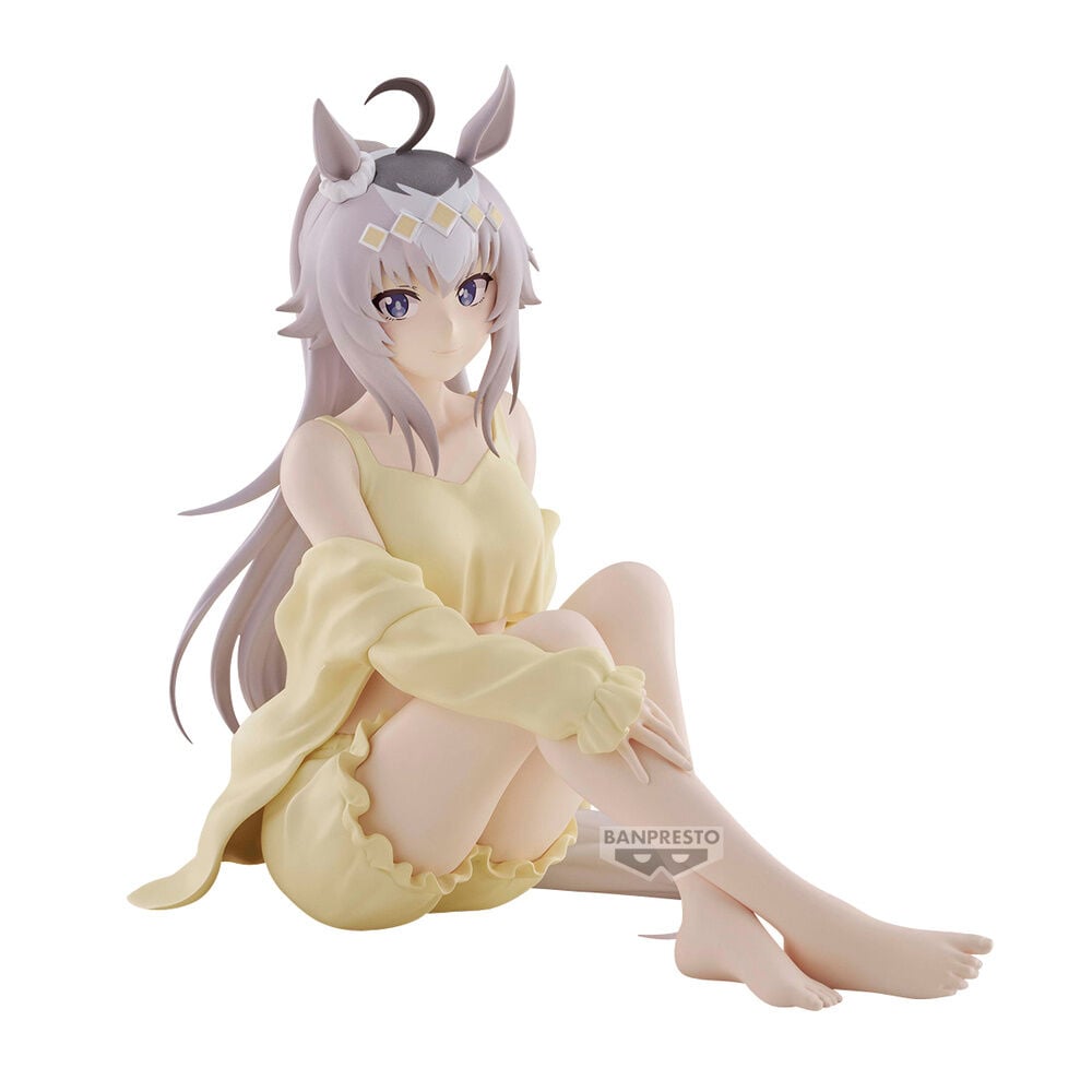 Banpresto Figura Oguri Cap Relax time Umamusume Cinderella Gray 14cm