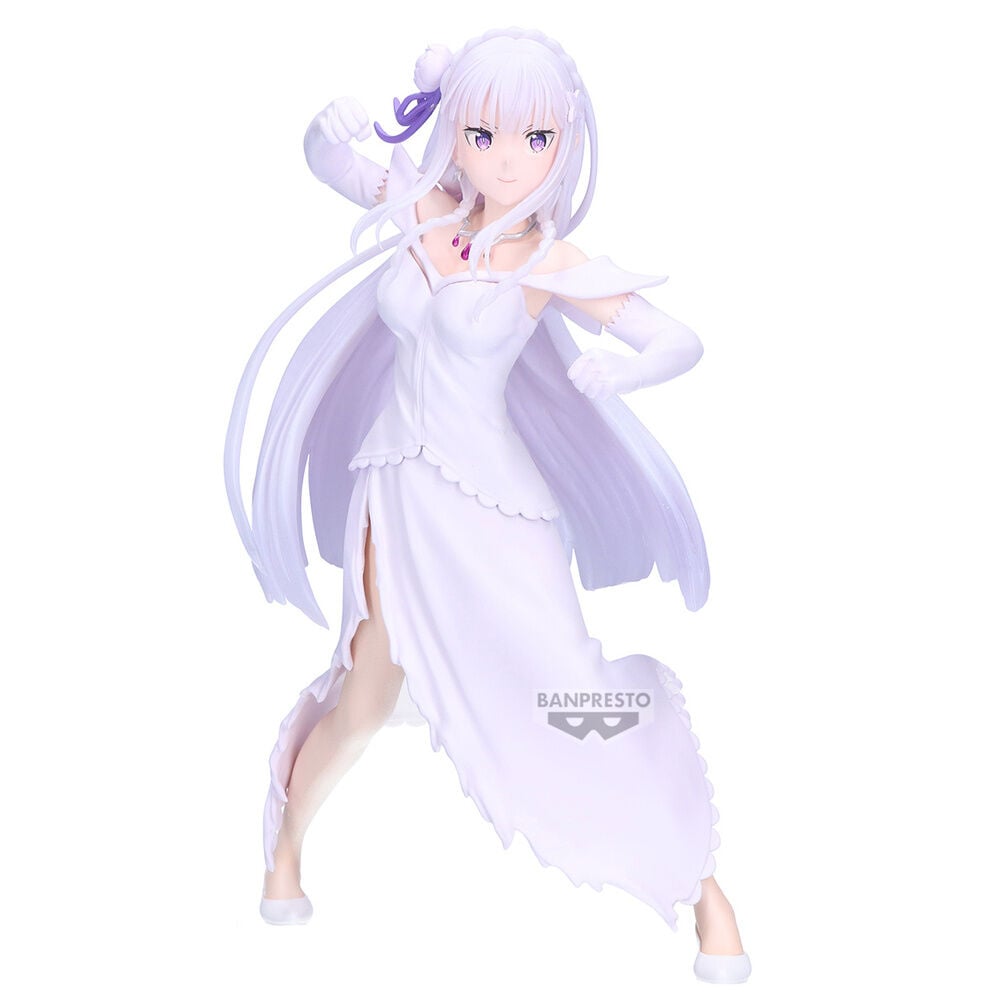 Banpresto Figura Emilia Espresto Excite Motions Re Zero 22cm