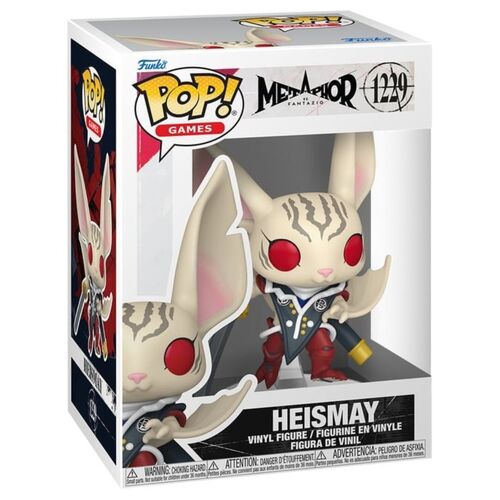 * PRÉ-RESERVA * Funko POP! Games Metaphor ReFantazio Heismay #1229