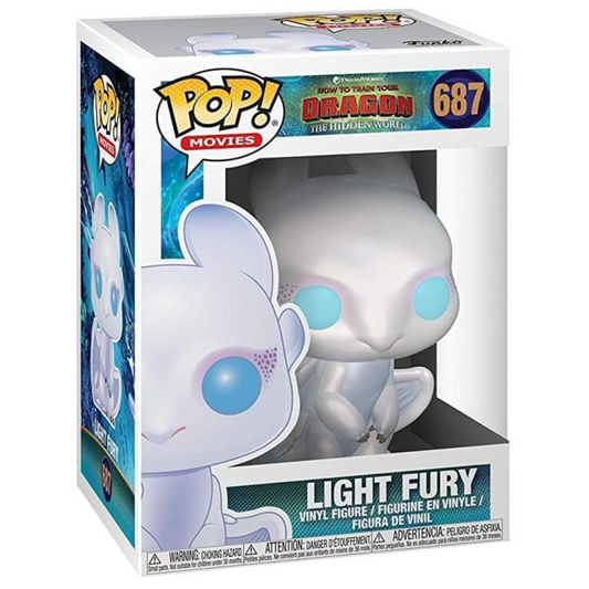 Funko POP! Movies How To Train Your Dragon The Hidden World Light Fury #687