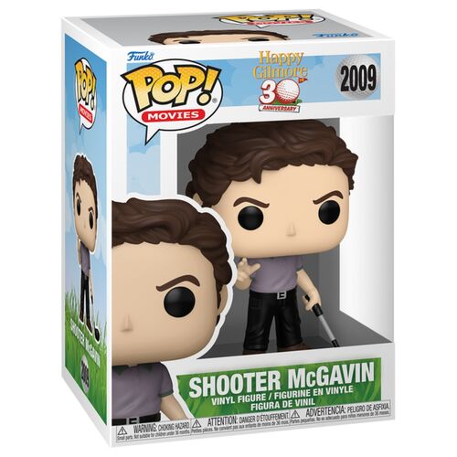 * PRÉ-RESERVA * Funko POP! Movies Happy Gilmore 30th Anniversary Shooter McGavin #2009