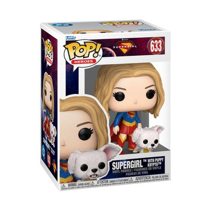 * PRÉ-RESERVA * Funko POP! DC Studios Supergirl Supergirl with Puppy Krypto #633