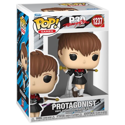 * PRÉ-RESERVA * Funko POP! Games Persona 30th Anniversary Persona 3 Protagonist (Kotone) #1237