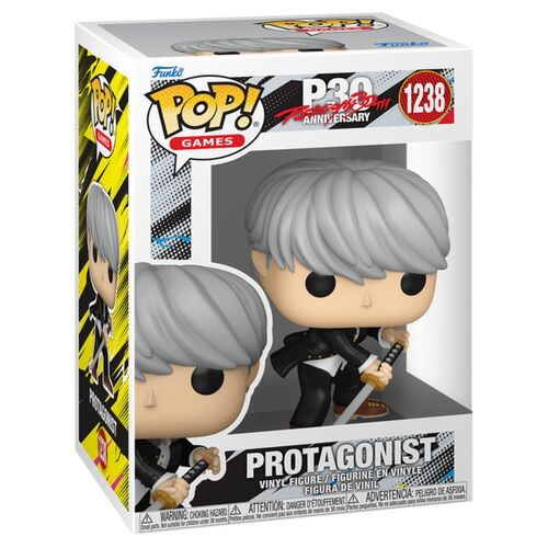 * PRÉ-RESERVA * Funko POP! Games Persona 30th Anniversary Persona 4 Protagonist (Yu) #1238