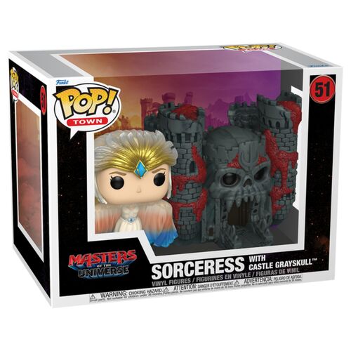 Funko POP! Town Movies Masters of the Universe Sorceress with Castle Grayskull #51