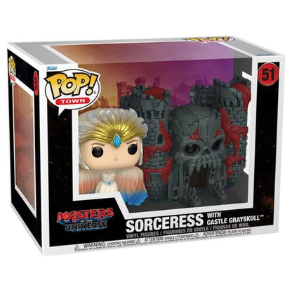 * PRÉ-RESERVA * Funko POP! Town Movies Masters of the Universe Sorceress with Castle Grayskull #51